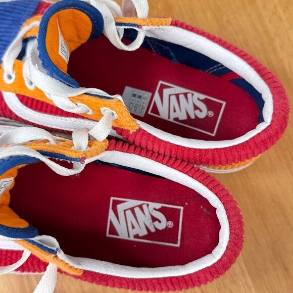 Vans Old Skool Corduroy Colorblock Lace Up Sneakers Shoes 4.5 Men 6 Women - Picture 9 of 11